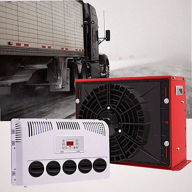12V Cab Truck Air Conditioner 11000BTU Split A/C Unit For Semi Trucks Bus RVs AC