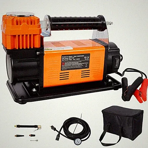 12V Heavy Duty Air Compressor 150 PSI Tire Inflator 7.06 CFM for Car SUV RV Truc