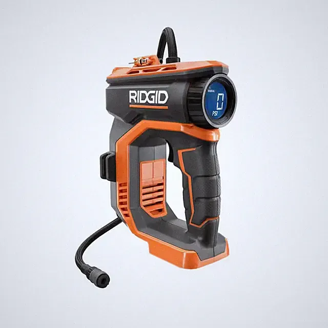 RIDGID 18V Cordless Digital Inflator Car Truck RV Tire Air Pump Tool Only